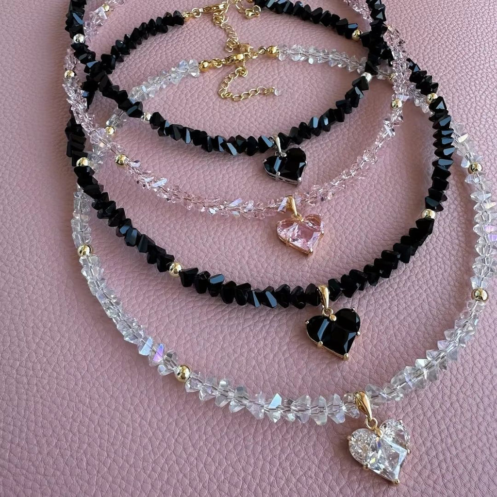 Zircon Love Necklace