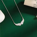 Silver Angel Wings Necklace