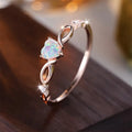 Heart-Shaped Love Ring