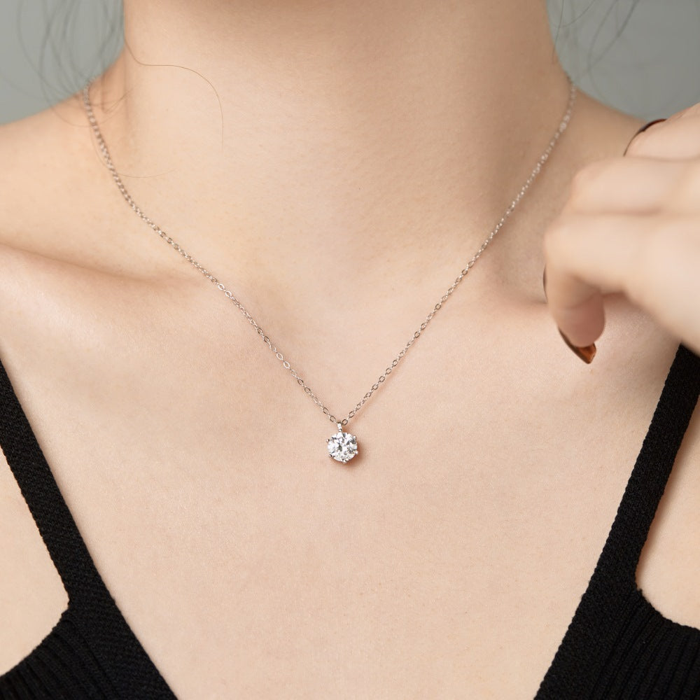 Classic 6-Prong Necklace