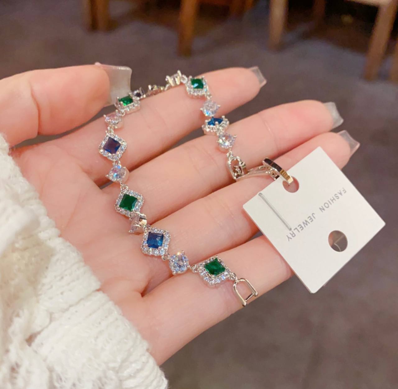 Colorful Zircon Bracelet