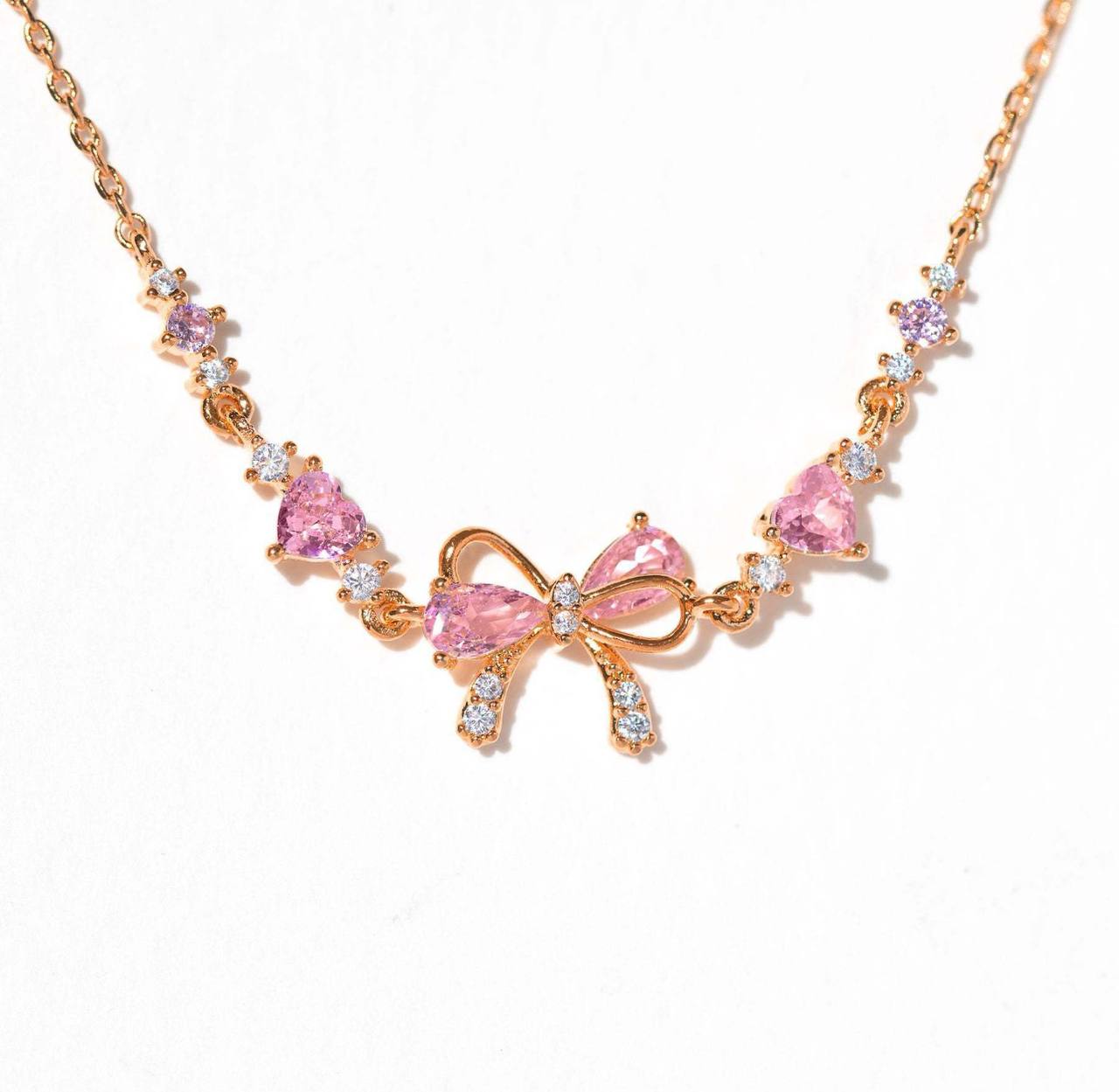 Sweet Heart Bow Bracelet